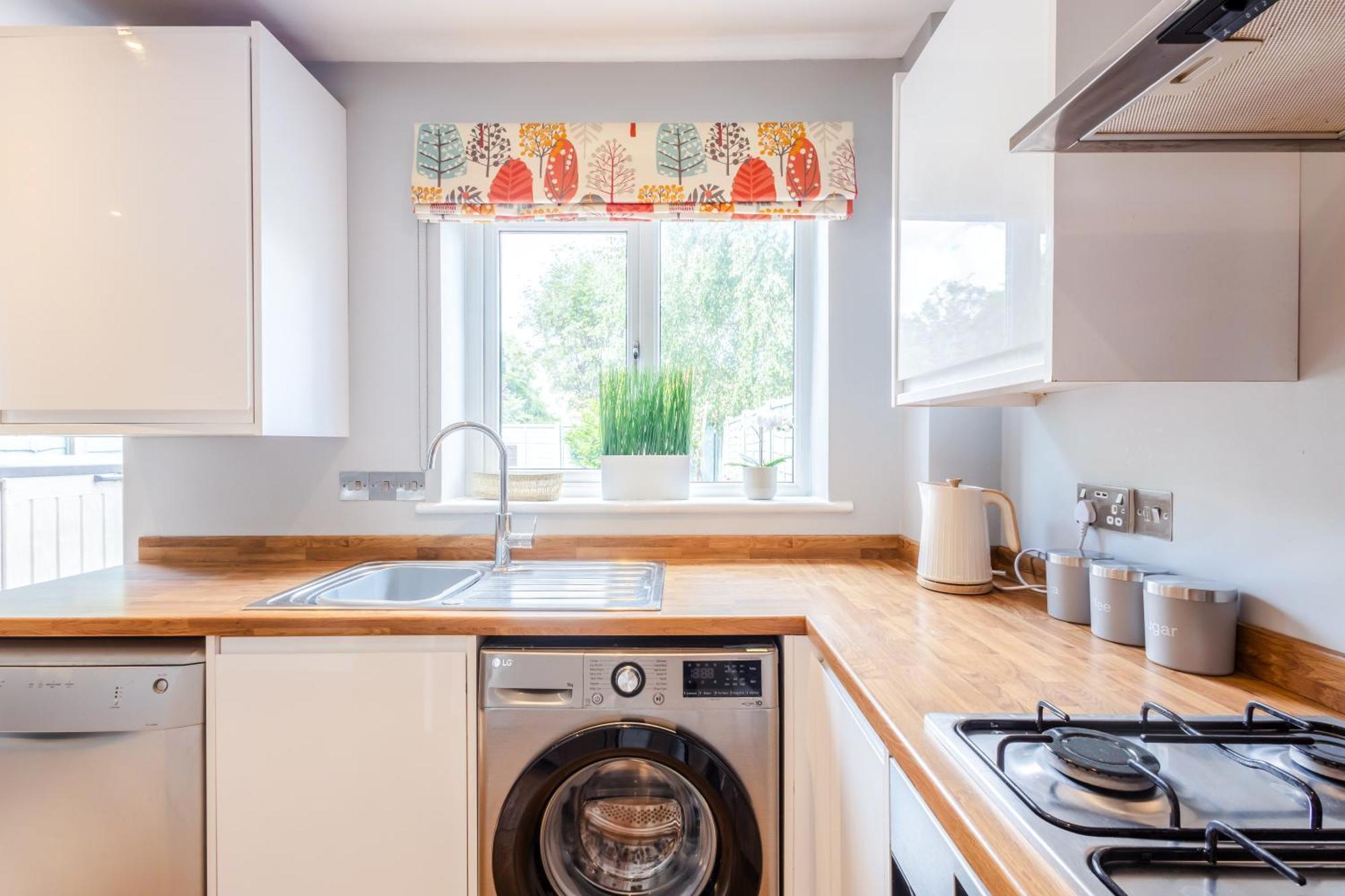 Hébergement de vacances Stylish 3br House - Free Parking - Fast Wi-fi - Long